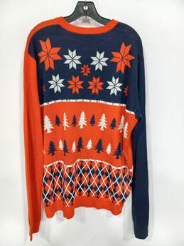 Men’s NFL Denver Broncos Busy Block Ugly Holiday Sweater Sz XXL alternative image