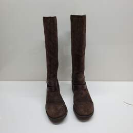 The North Face Women’s Bridgeton Suede Brown Waterproof Boots Size 9.5