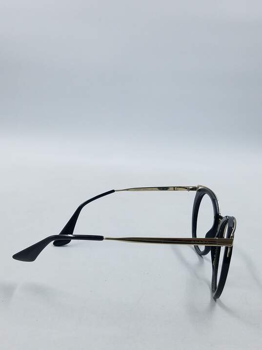 Prada Black Round Eyeglasses image number 5