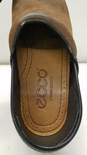 Ecco Brown Leather Women Clogs US 5.5 image number 8