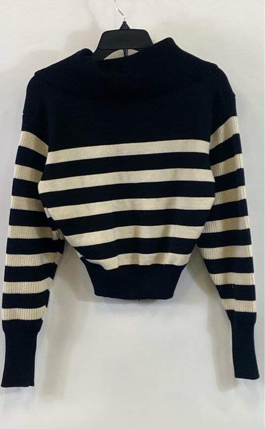 Zara Multicolor Stripe Sweater - Size SM image number 2