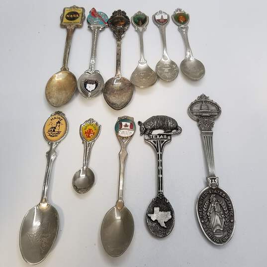 Mini Souvenir Spoon Assortment 11pcs 150.0g image number 1