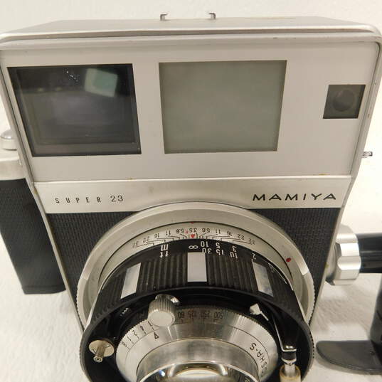 Mamiya Super 23 Film Camera W/ 6x9 Film Adapter 100mm Lens image number 6