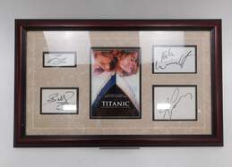 Titanic Signed Movie Poster Cameron DiCaprio Winslet and Zane