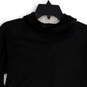 Womens Black Long Sleeve Thumbhole Hooded Activewear T-Shirt Size XS image number 3