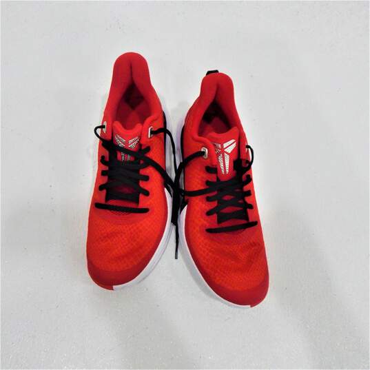 Nike Mamba Focus TB University Red Men's Shoe Size 9 image number 3