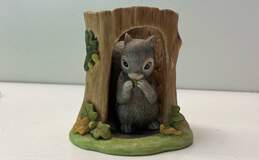 2 Woodlands Surprises Squirrel and Bear Porcelain Figurines alternative image