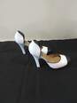 Gianfranco Ferre Black And White Lavorazione High Heels Size 8 1/2 image number 4