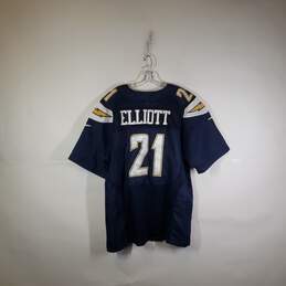 Mens Los Angeles Chargers Ezekiel Elliott #21 Football NFL Jersey Size 48 alternative image