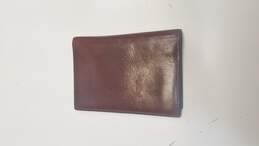 Scully Brown Leather Wallet