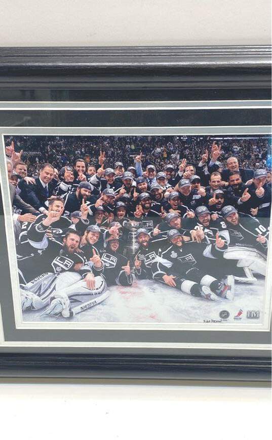 Framed & Matted 2012 L.A. Kings Stanley Cup Champions Collectible image number 2