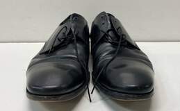 Brunello Cucinelli Leather Derby Dress Shoes Black 11 alternative image