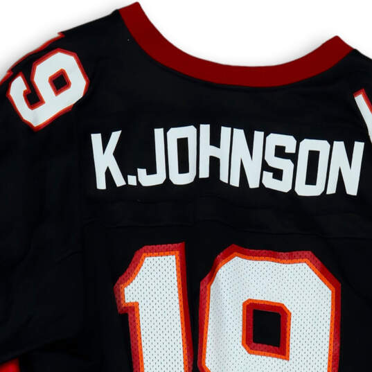 Mens Black Tampa Bay Buccaneers Keyshawn Johnson Football Jersey Size 2XL image number 4