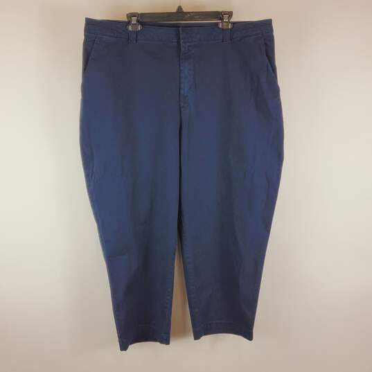 GAP Women Blue Dress Pants 20W NWT image number 5