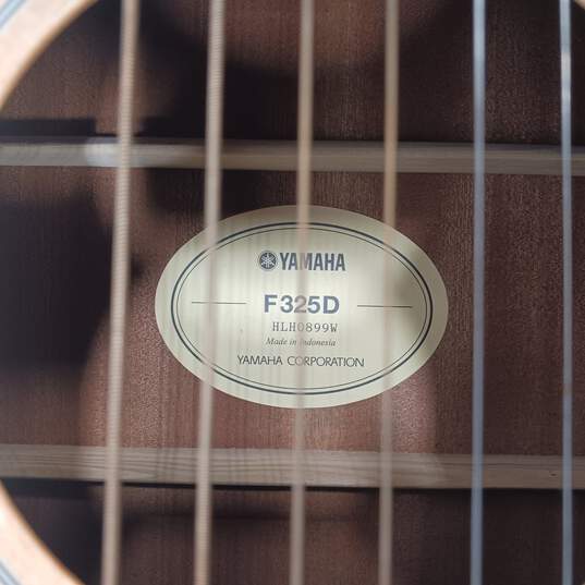 Yamaha F325D Acoustic Guitar image number 4