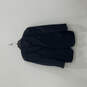 Mens Black Long Sleeve Notch Lapel Pocket Two Button Blazer Size 44 SH image number 1