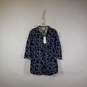 NWT Womens Vine-Print Stain Shield Pocket No-Iron Tunic Top Size 1.5 US 10 image number 1