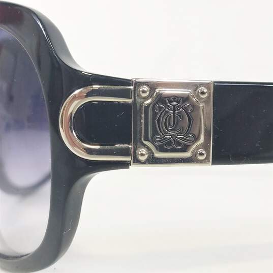 Juicy Couture Black Oversized Round Sunglasses image number 6