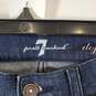 7 For All Mankind Women's Blue Jeans SZ 28 image number 2