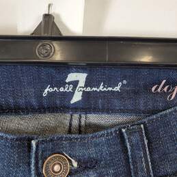 7 For All Mankind Women's Blue Jeans SZ 28 alternative image