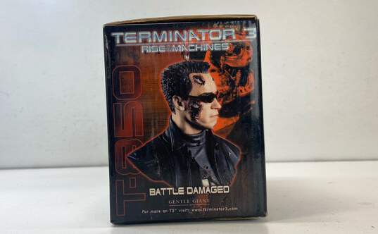 Gentle Giant Terminator 3 T-X Endoskeleton & Battle Damage T-850 Ornaments image number 2