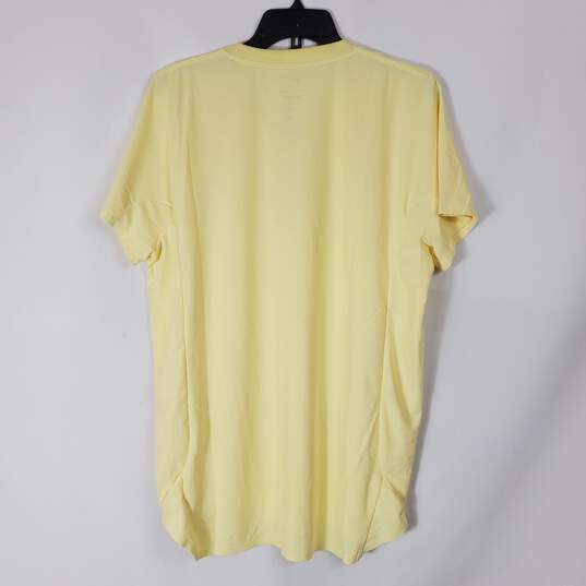 Nike Men Yellow Athletic Tee NWT sz L image number 2