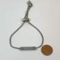 Designer Kendra Scott Silver-Tone Stan Rhodium Slide Adjustable Chain Bracelet image number 2