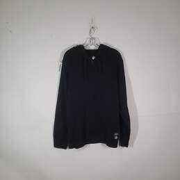 NWT Mens 1/4 Zip Long Sleeve Drawstring Pullover Hoodie Size XL
