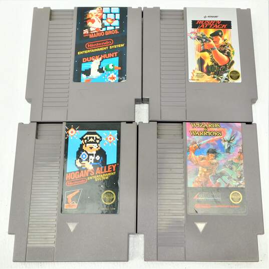 8 Nintendo NES Games Including Mario Bros & Duck Hunt image number 4
