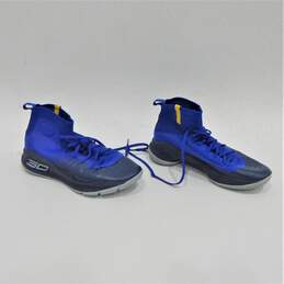Under Armour Curry 4 Team Royal Men's Shoes Size 10