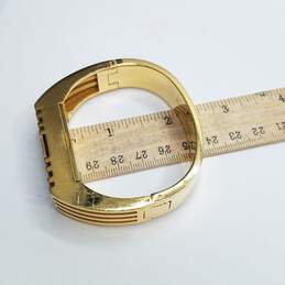 Tory Burch Gold Tone Fitbit Holder 8 1/4" Bracelet 72.2g alternative image