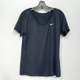 Nike Blue Dri-Fit Short Sleeve T-Shirt Women's Size L