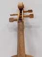 Unfinished Wooden 4-String Violin Instrument image number 3