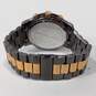 Men's Michael Kors Runway Gunmetal Dial Two-Tone Stainless Steel Bracelet Chronograph Watch image number 4