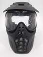 KEE Paint Ball Black Mask Plastic W/ Goggles image number 1