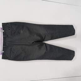 Men's Dockers The Original Classic Fit Signature Khaki Flat Front Gray Pants 38x32 alternative image