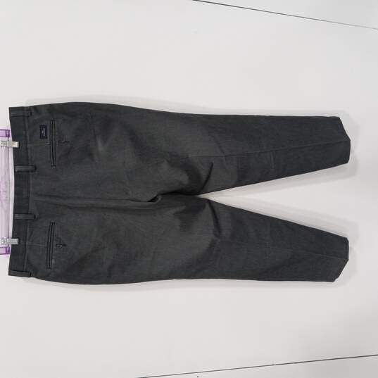 Men's Dockers The Original Classic Fit Signature Khaki Flat Front Gray Pants 38x32 image number 2