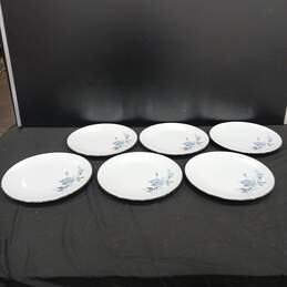 Set of 6 Noritake Sylvia 6603 Dinner Plates