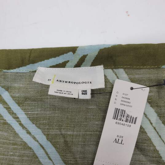 Anthropologie Printed Graphic Beach Wrap NWT One Size image number 3