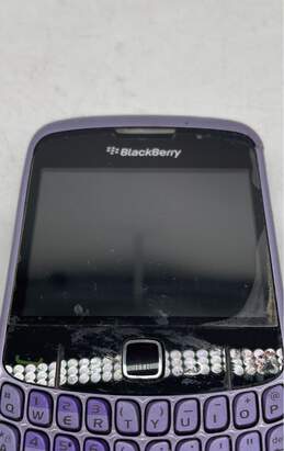 BlackBerry Curve 8530 Purple Black 2.46" Screen Cellphone Not Tested Locked alternative image