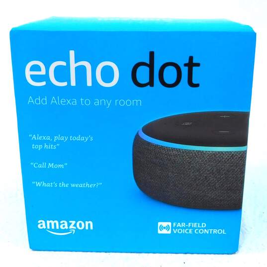 Sealed Amazon Echo Dot Alexa Smart Speaker 3rd Generation image number 1