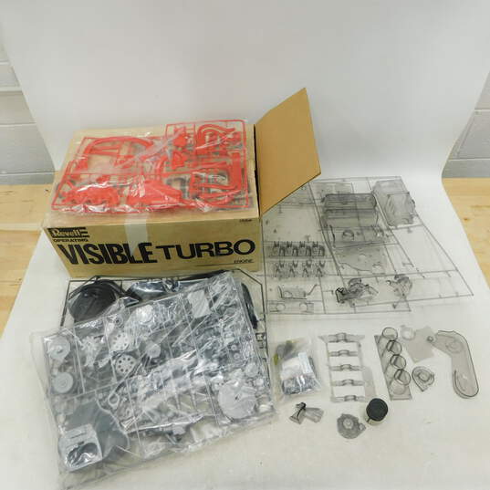 Revell Operating Visible Turbo Engine 1/3 Scale Model Kit image number 2