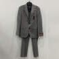 NWT Mens Gray Two Button Blazer And Pants Two Piece Set Sz 41 R W34X32L image number 1