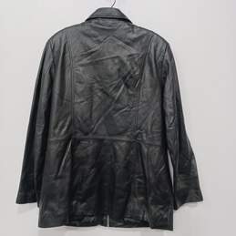 Women’s Wilsons Leather Full-Zip Leather Basic Jacket Sz L alternative image