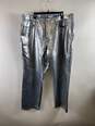 Good America Women Indigo Silver Jeans 18 Plus NWT image number 1