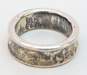 Tiffany & Co 1997 925 T & Co 1837 Concave Band Ring 7.5g image number 4