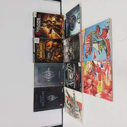 Bundle of 10 Assorted Video Game Guide Books