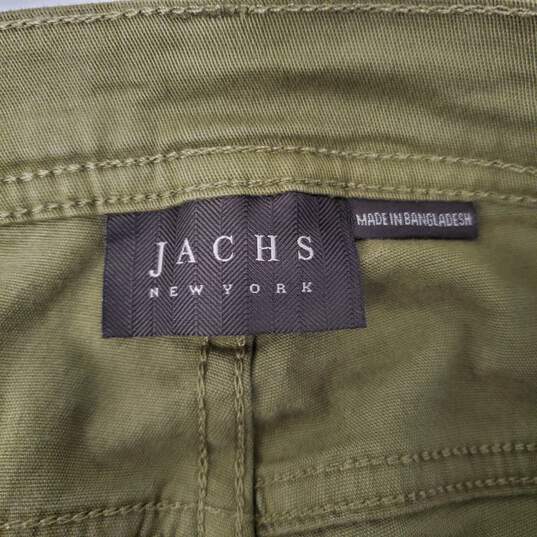 NWT Jachs New York MN's Olive Army Green Cotton Blend Pants Size 36x 30 image number 3