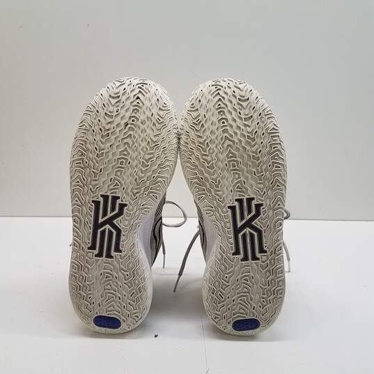 Nike Kyrie 7 Hip-Hop (GS) Athletic Shoes White Black CT4080-105 Size 6Y Women's Size 7.5 image number 5