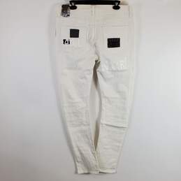 Rutherford Rue 21 Men Denim White Jeans 34 NWT